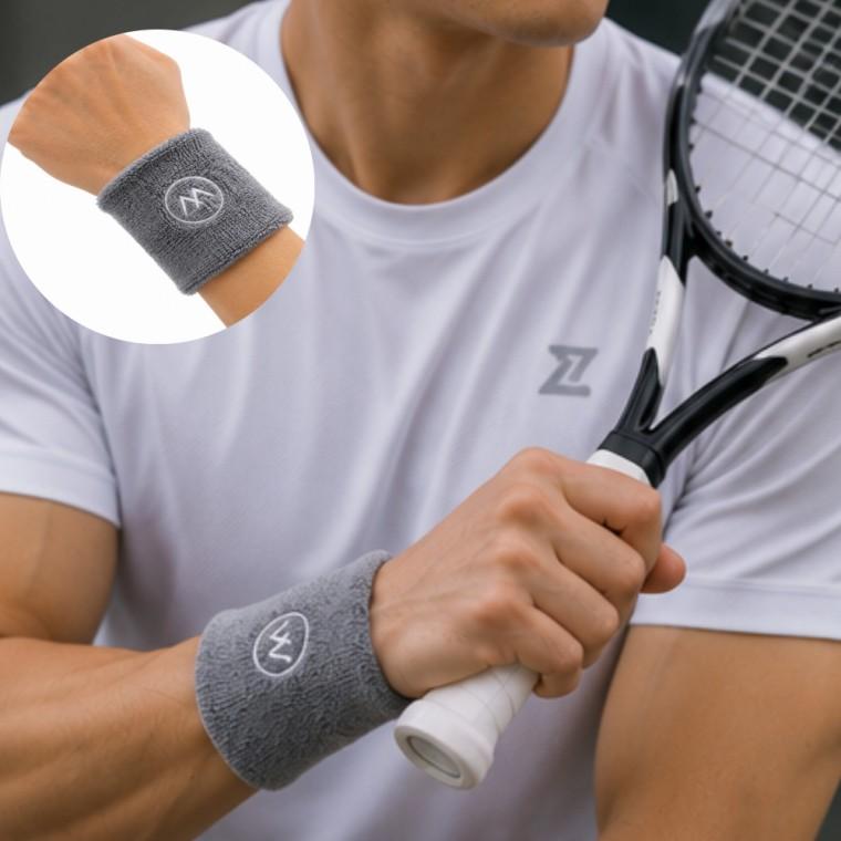 M자 손목 보호대 땀흡수 스포츠 손목밴드 헬스아대