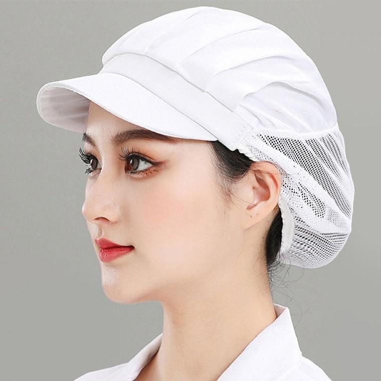 반메쉬 통풍 위생모자 조리사 작업모자 식품