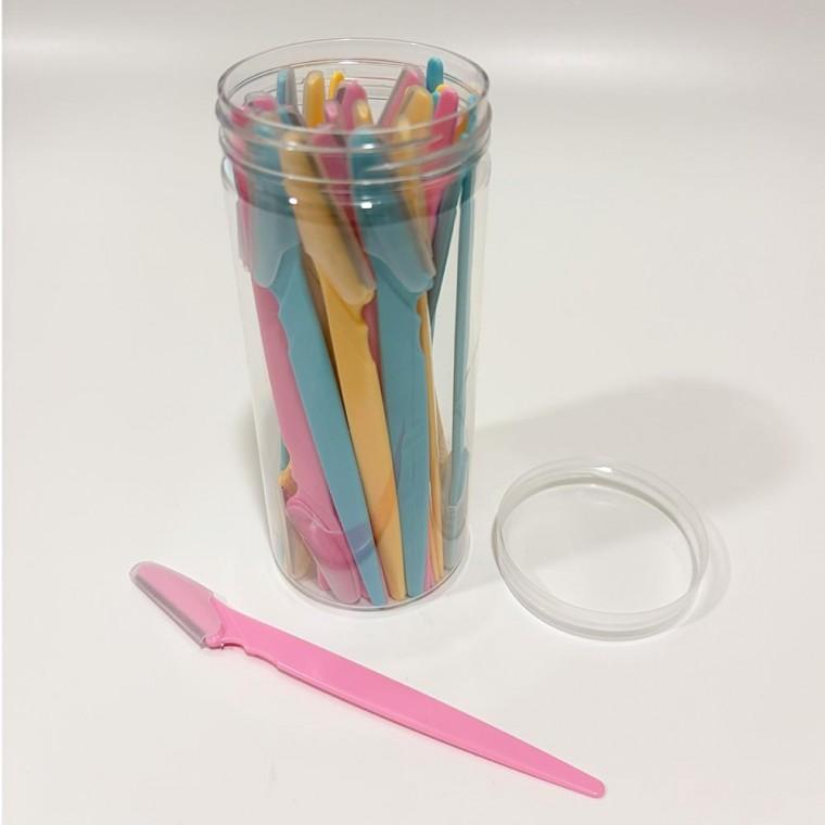 안전캡 일자형 눈썹 정리 눈썹칼 30p