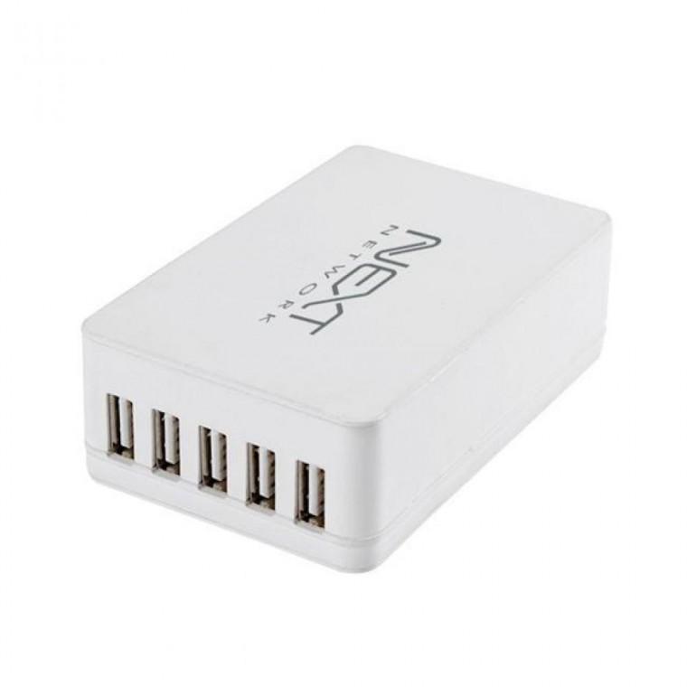 스마트폰 태블릿 충전 케이블 USB 5포트 AC 충전기