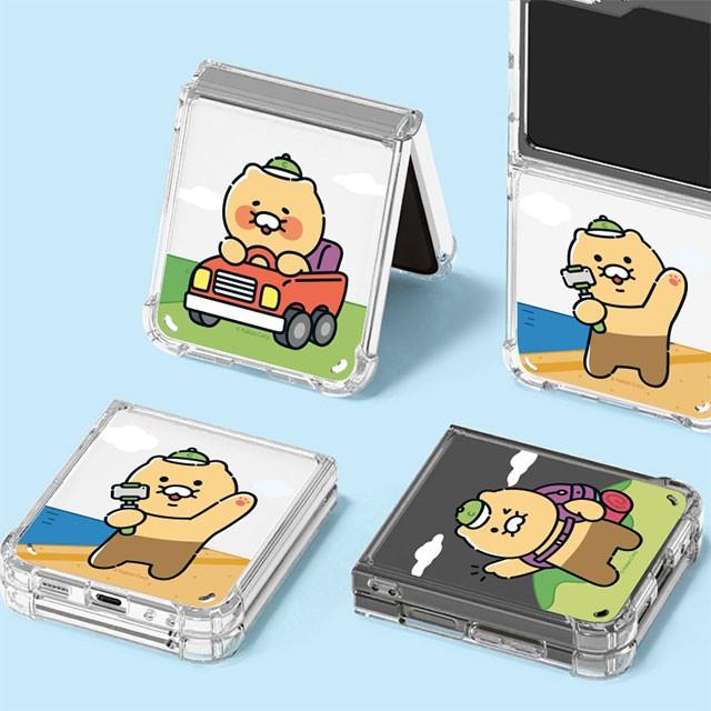 갤럭시Z플립8 춘식이 트래블 에어 범퍼케이스 F776