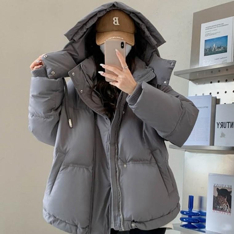 LD 여성 하트패딩 후디 아우터 두꺼운 아우터 점퍼