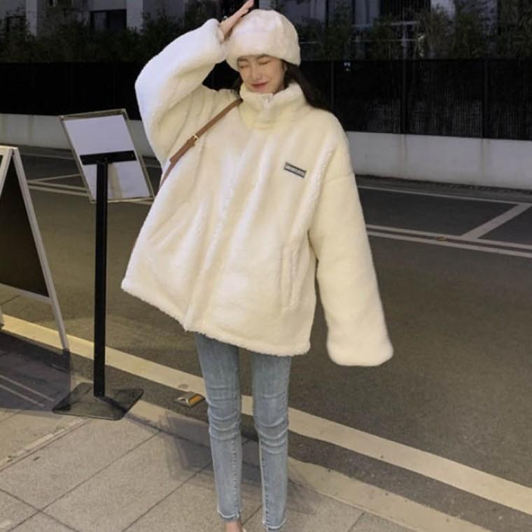LD 뽀그리 양털 점퍼 겨울 잠바 후리스 털점퍼