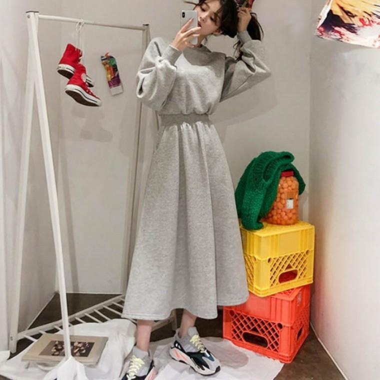 LD 잘록허리 개미허리 허리밴딩 트레이닝 원피스