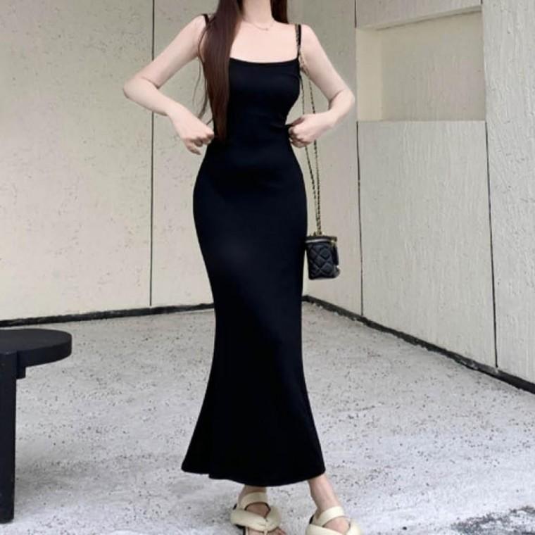LD 쾌적한 롱 나시 원피스 여성 끈 패션 코디 시원한 여름 썸머 휴양지