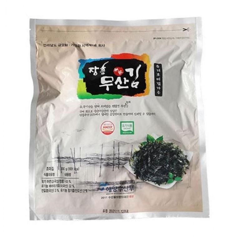 조미 유기 김가루 (200g) 자연식품 200g 해조류가루 조미 농김
