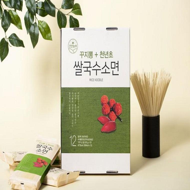 쌀국수소면 꾸지뽕천년초 (1200g) 꾸지뽕 쌀국수 면류