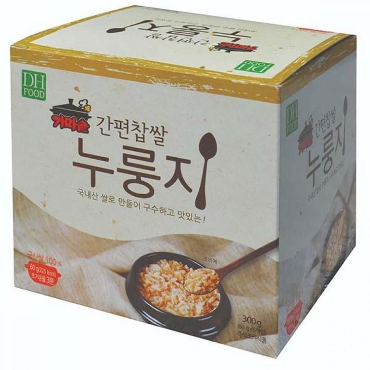 간편 가마솥 찹쌀 누룽지 300g 6개입 식사대용누룽지 300g누룽지