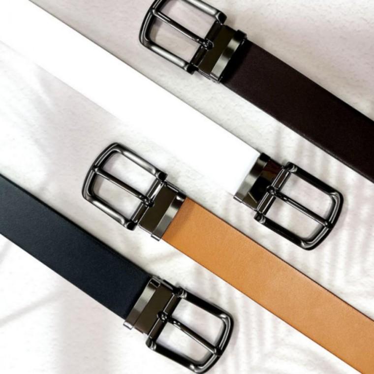 이태리 남성 직장인 정장 허리띠 통가죽 벨트 33mm