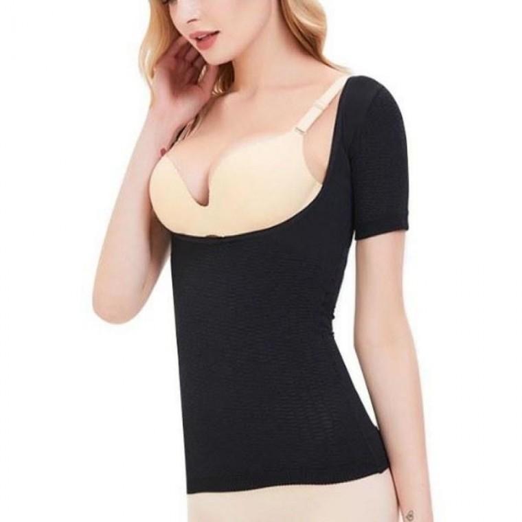 몸매보정 여성보정속옷 허리라인 압박 보정티셔츠