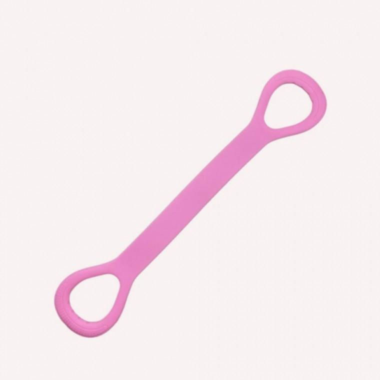 홈트레이닝 8자 고무 밴드 어깨 스트레칭 튜빙 전신 운동 등 근력 홈트 피트니스 소품