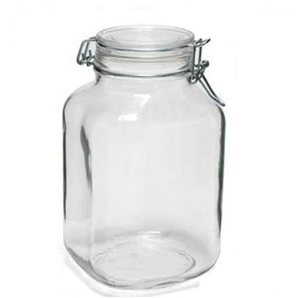 밀폐 3000ml 투명 피도 공병 유리용기
