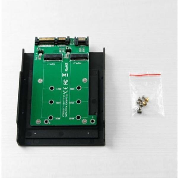 가이드 SATA to M.2컨버터 2포트 3.5