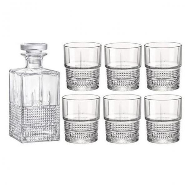 위스키 보르미올리 유리잔 7종 750ml 디캔터 세트