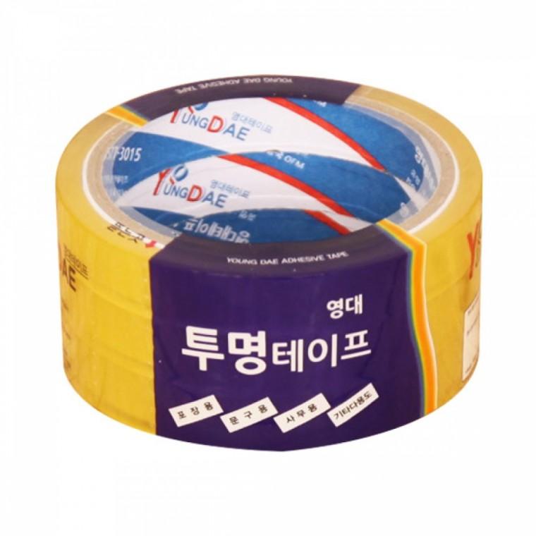 영대투명3절테이프(15mmx25m)
