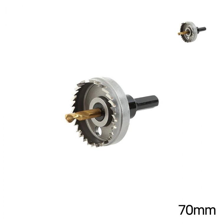 금속용 홀쏘 70mm 초경홀커터 판넬홀쏘 철판홀컷터