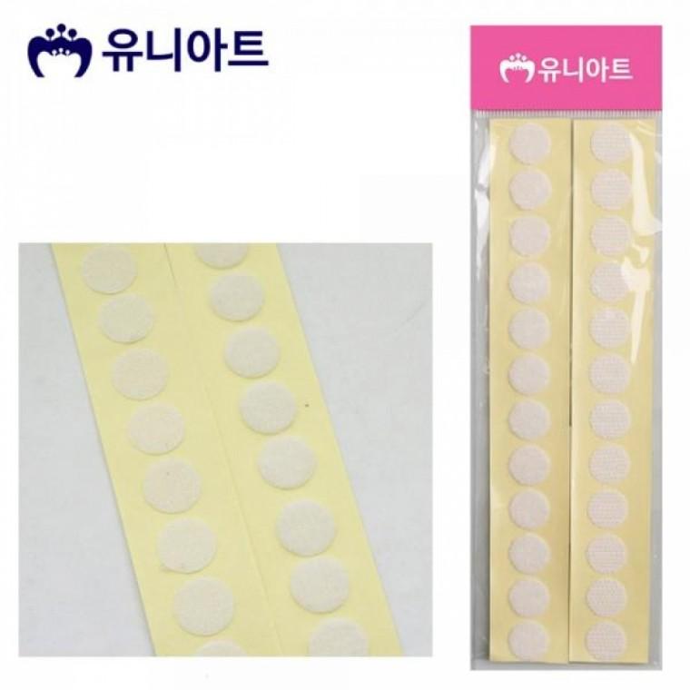 유니아트 (찍찍이) 1000 원형 찍찍이 (1.5cm) (P0000CDU)
