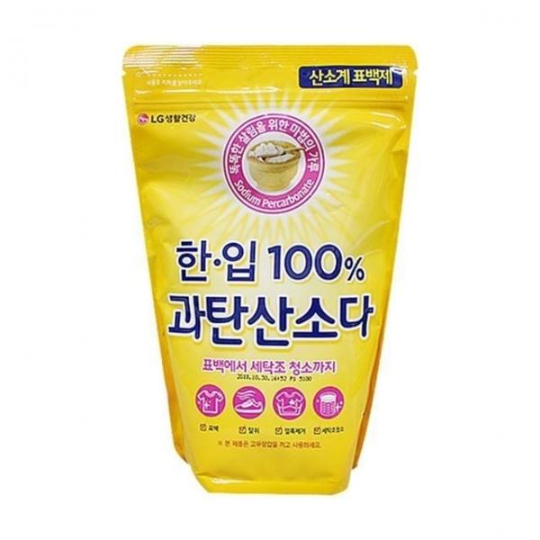 세탁조 표백 LG생활건강 과탄산소다 한입100프로 1KG