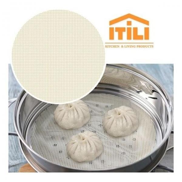 이딜리 면포 만두 찜판 38cm 실리콘찜시트 찜통