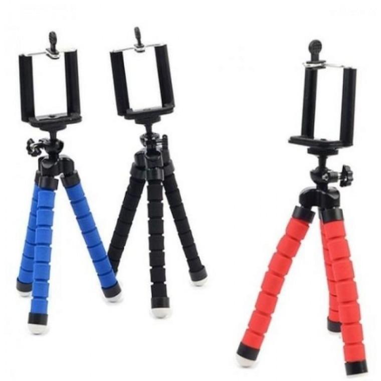 1개 삼각대 스마트폰 휴대폰 스마트폰삼각대 미니 컬러 랜덤 휴대용