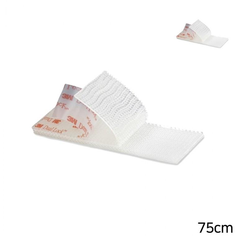 투명 탈부착 테이프 25mm x 75cm 강력한테이프 찍찍이테이프 아크릴폼테이프