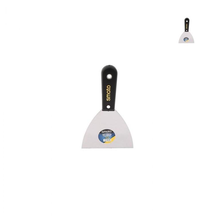 유연형 스텐 헤라 125mm 껌칼 긁개 공구