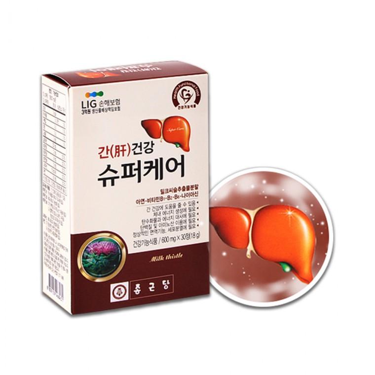 간건강 슈퍼케어 밀크씨슬 30정
