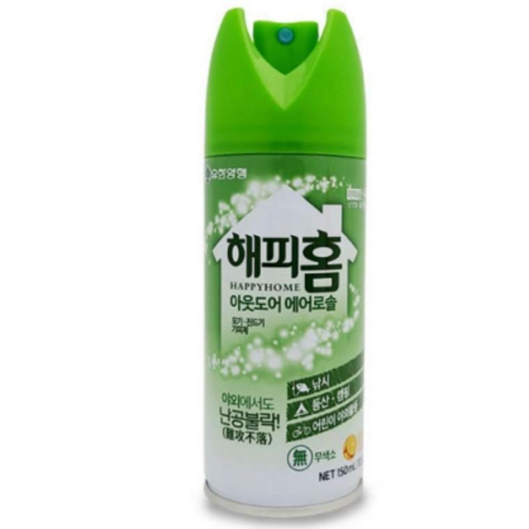 아웃도어 에어로솔 스프레이 모기 진드기 기피제 캠핑용 야외해충방지