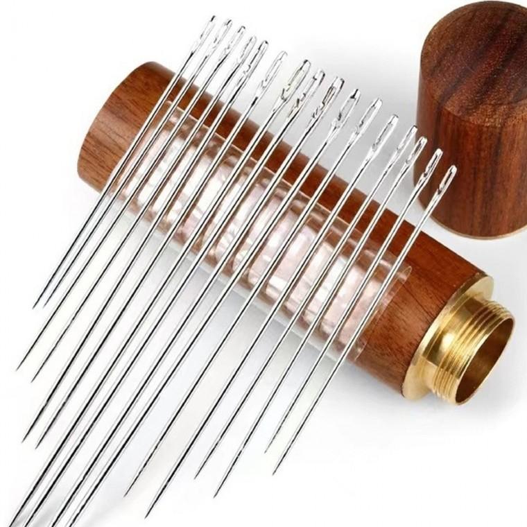 바늘실꿰기 원터치바늘 실꿰기바늘 바늘세트