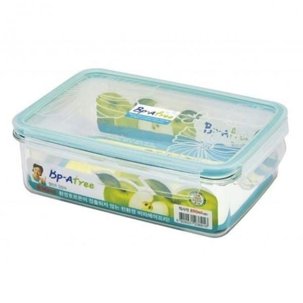 반찬통 냉장고 직사각 찬통 890ml 트라이탄 밀폐용기