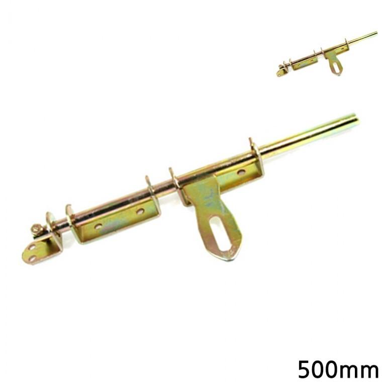 여닫이문 철빗장 대 500mm 엔틱잠금고리 옛장식잠금고리 문고정쇠