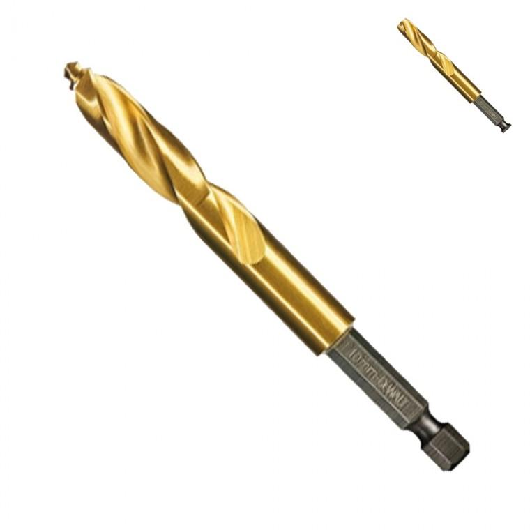 임팩드라이버 철공용DT50016 10mm 구멍뚫기 철공드릴비트 철판드릴