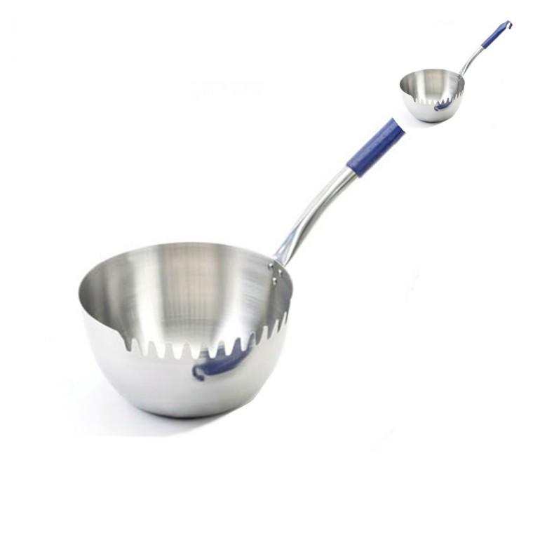 스텐 톱니 멀티볼 국자 대 중식국자 주방조리도구 국물국자