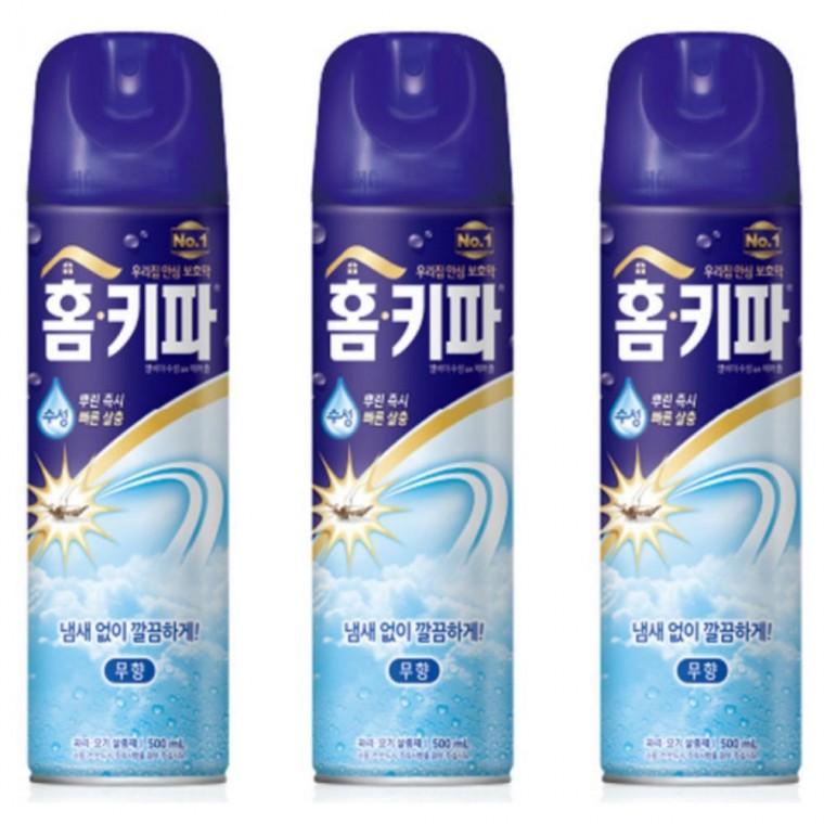 수성 무향 모기 살충제 스프레이 에어로솔 3개입 가정용해충살충
