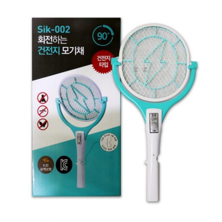 회전식 건전지 전기 모기채 파리채 여름 필수품 야외해충살충망