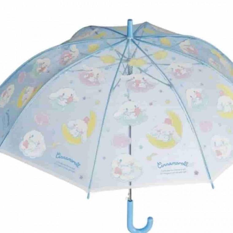시나모롤 아동용 투명 자동우산 55cm 우산선물 방풍우산 디자인우산