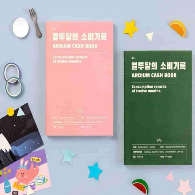열두달의 소비기록 M3 만년형 만년형다이어리 용돈기입장 금전출납부