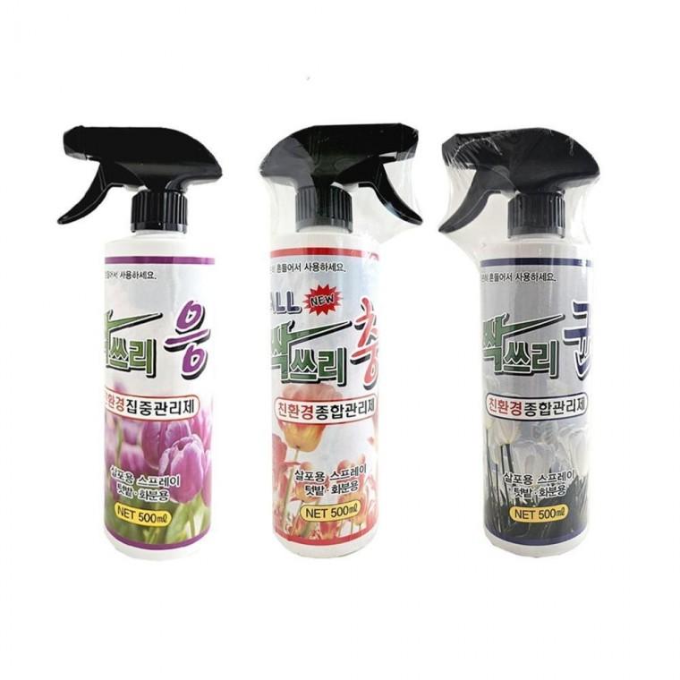 루미나D 원예용품 싹쓰리 500ml 식물보호제 종합관리제 3종