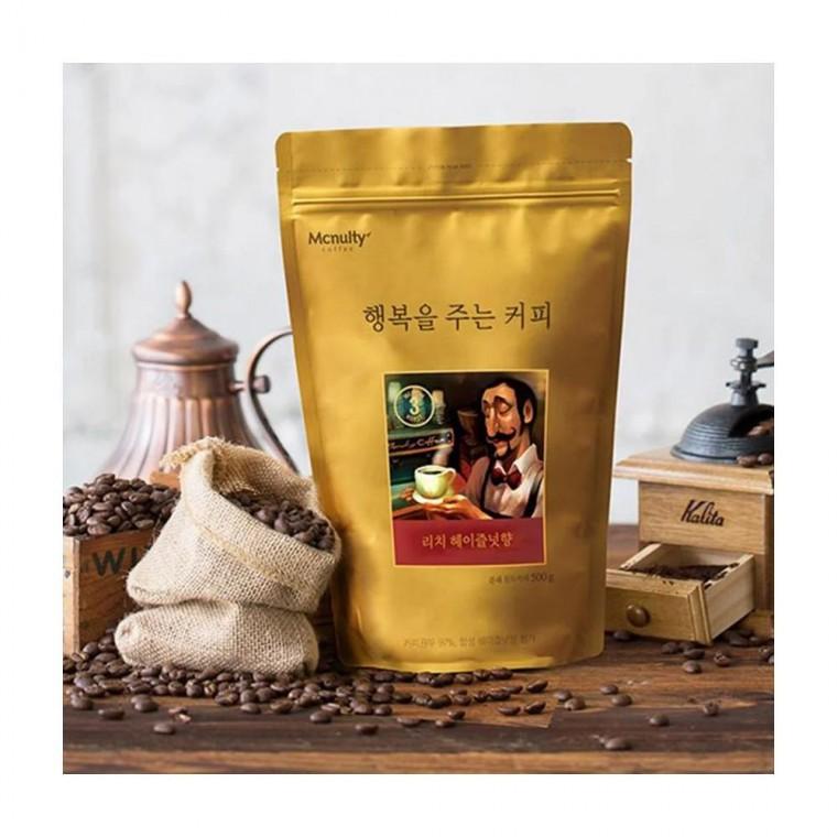 루미나D 헤이즐넛 아라비카원두 분쇄 콜롬비아 원두커피 500g
