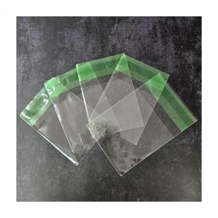 루미나D opp 투명 접착식 쿠키 포장 비닐 9cmx10cm 100매