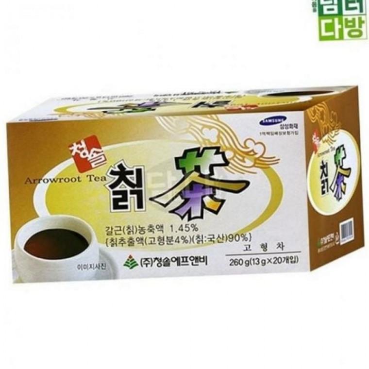 간편한 고형 휴대용 칡차 전통차 스틱 건강 국산 환절기