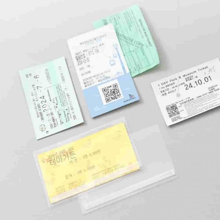 메모리 포켓 스몰 2 콘서트티켓보관 티켓포켓 샘플보관