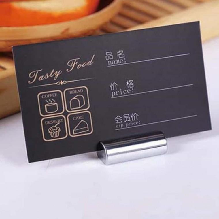 메뉴 명함홀더 가격표꽂이 카드거치대
