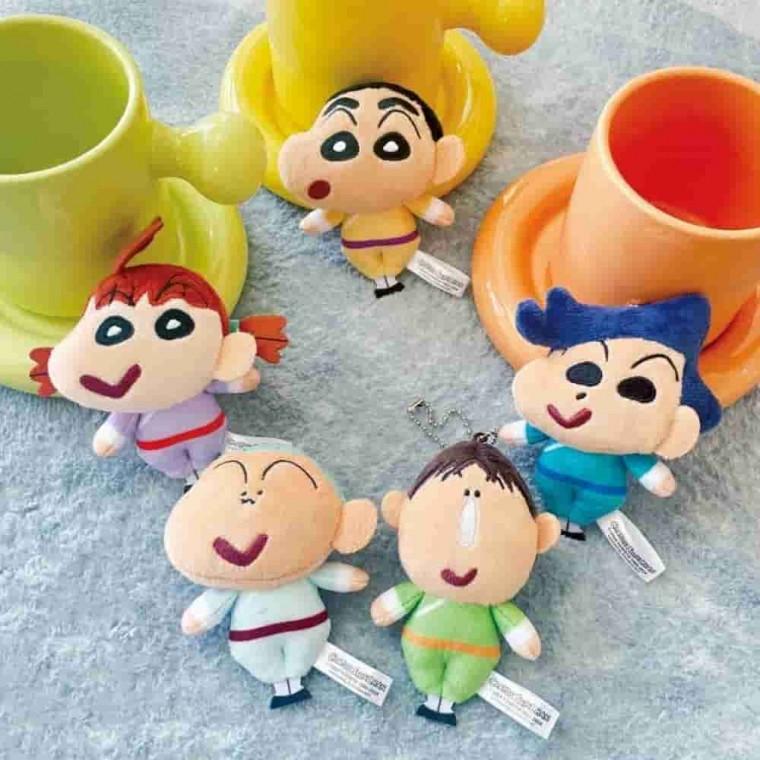 쿵후보이즈 인형 가방고리 8cm 짱구는못말려인형 커플인형키링 짱구인형키링