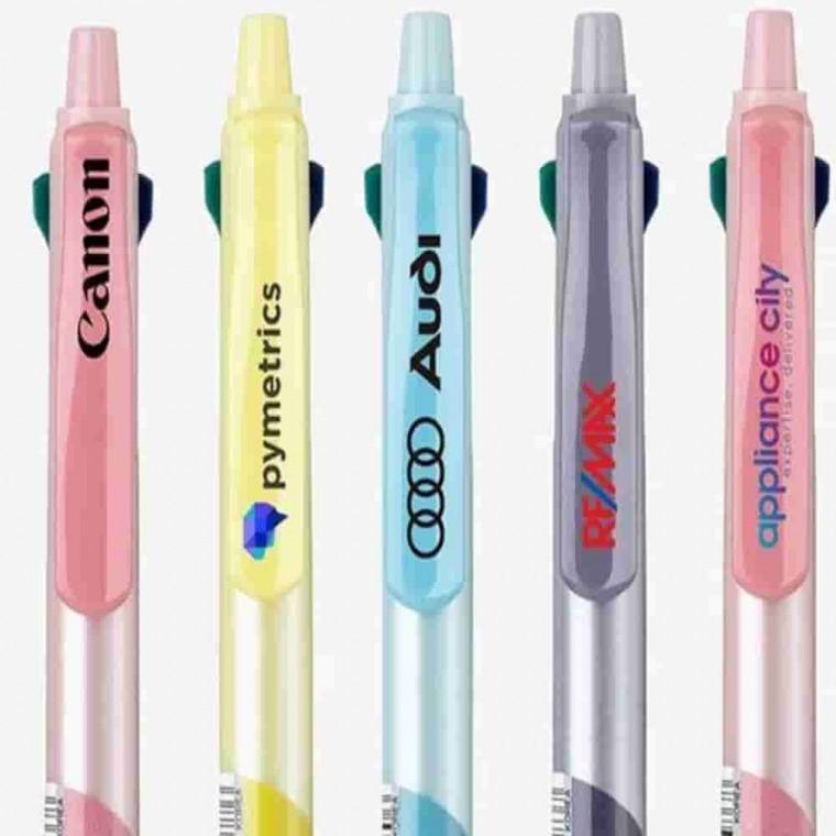 4색볼펜 0.5mm 12개 고등학생볼펜 학생볼펜 필기용펜