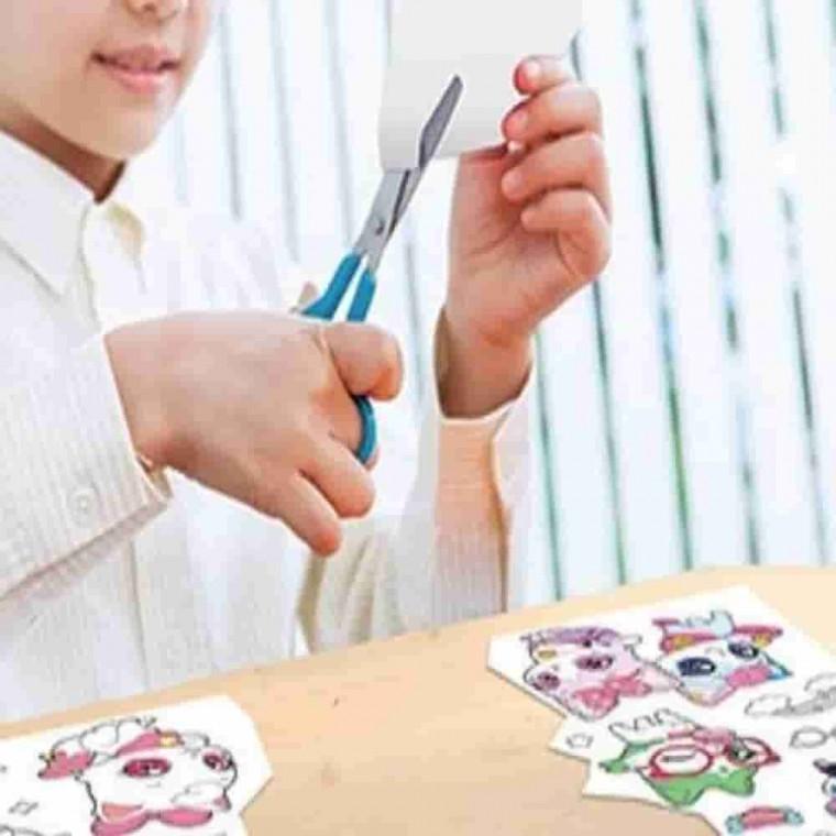 위시캣 빅 롤색칠스티커 디자인스티커 아트스티커 벽꾸미기스티커