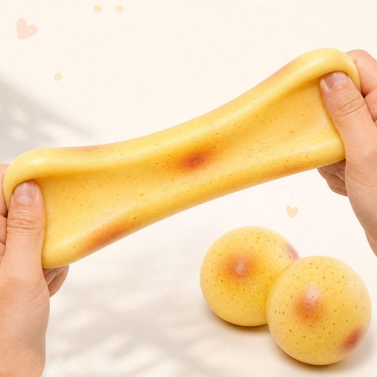 kc인증 감자빵 말랑이 스퀴시 주물럭 스트레스 해소 스트레스볼 어른 손 장난감 촉각 모찌 슬랑이