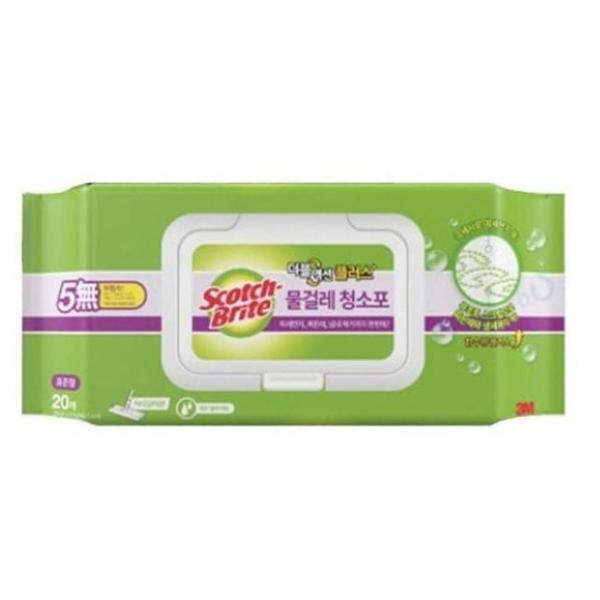 청소포 물티슈 일회용 물걸레 3M 표준 28cmx21cm 청소