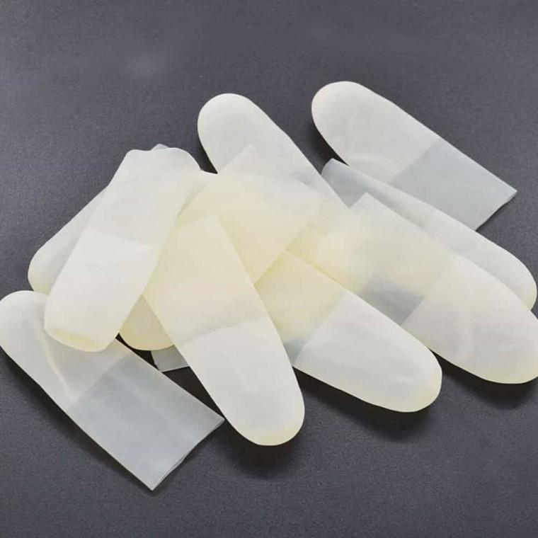 라텍스 핑거골무 손가락보호캡 손가락커버