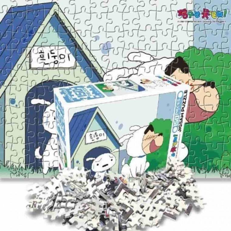 직소퍼즐 150조각 흰둥이와 흰둥이 애니퍼즐 조각퍼즐 직쏘퍼즐